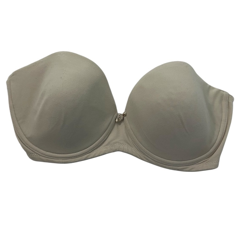 Victoria's Secret Strapless Push Up Cream Contour Bra Intimates